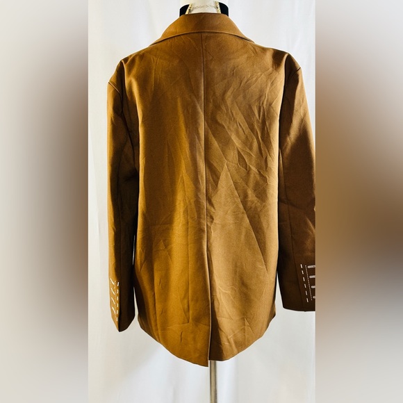 Korean Brown Blazer - Picture 5 of 7